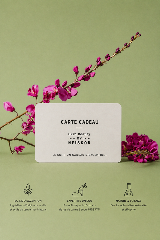 skincare made in Martinique by Neisson
